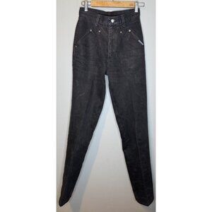 Women’s Roughrider Black Jeans 3/4 Western Rodeo